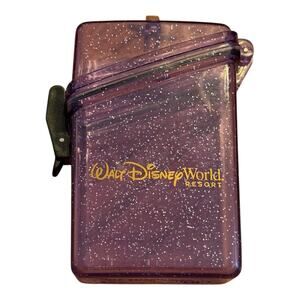 Walt Disney World Resort Purple Carrier Money ID CC Holder Water Park Brand NEW